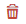 Trash can icon